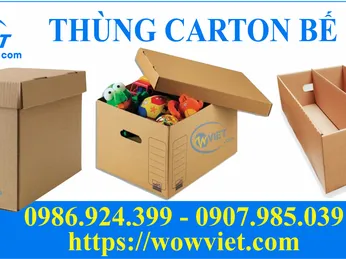 THÙNG CARTON BẾ LỖ ĐỰNG SẢN PHẨM GÌ?