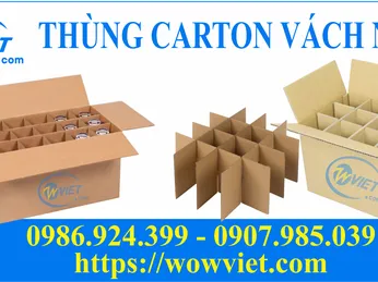 THÙNG CARTON CÓ VÁCH NGĂN BẢO VỆ SẢN PHẨM TUYỆT ĐỐI