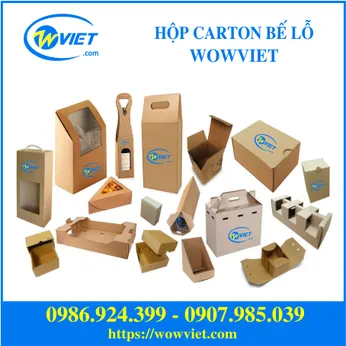 Hộp carton bế lỗ