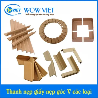 Thanh nẹp giấy nẹp góc V các loại