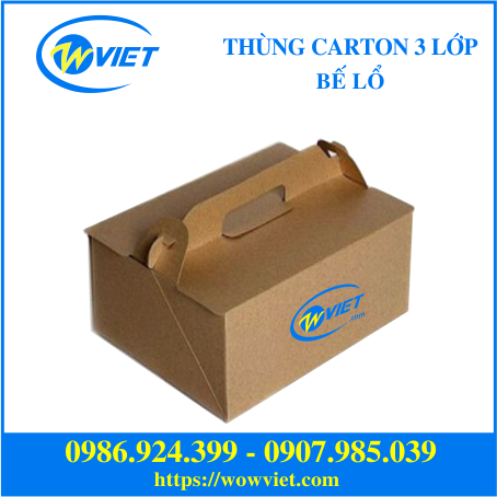 thùng carton 3 lớp bế lổ wowviet thùng carton 3 lớp bế lổ wowviet