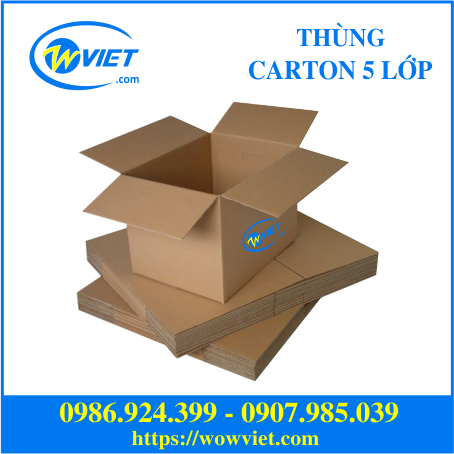 thùng carton 5 lớp wowviet thùng carton 5 lớp wowviet