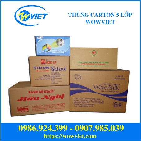 thùng carton 5 lớp wowviet8 thùng carton 5 lớp wowviet8