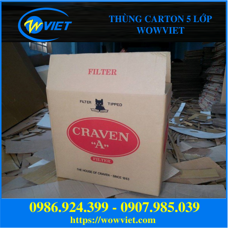 thùng carton 5 lớp wowviet7 thùng carton 5 lớp wowviet7