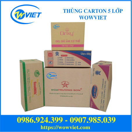 thùng giấy carton 5 lớp wowviet8 thùng giấy carton 5 lớp wowviet8