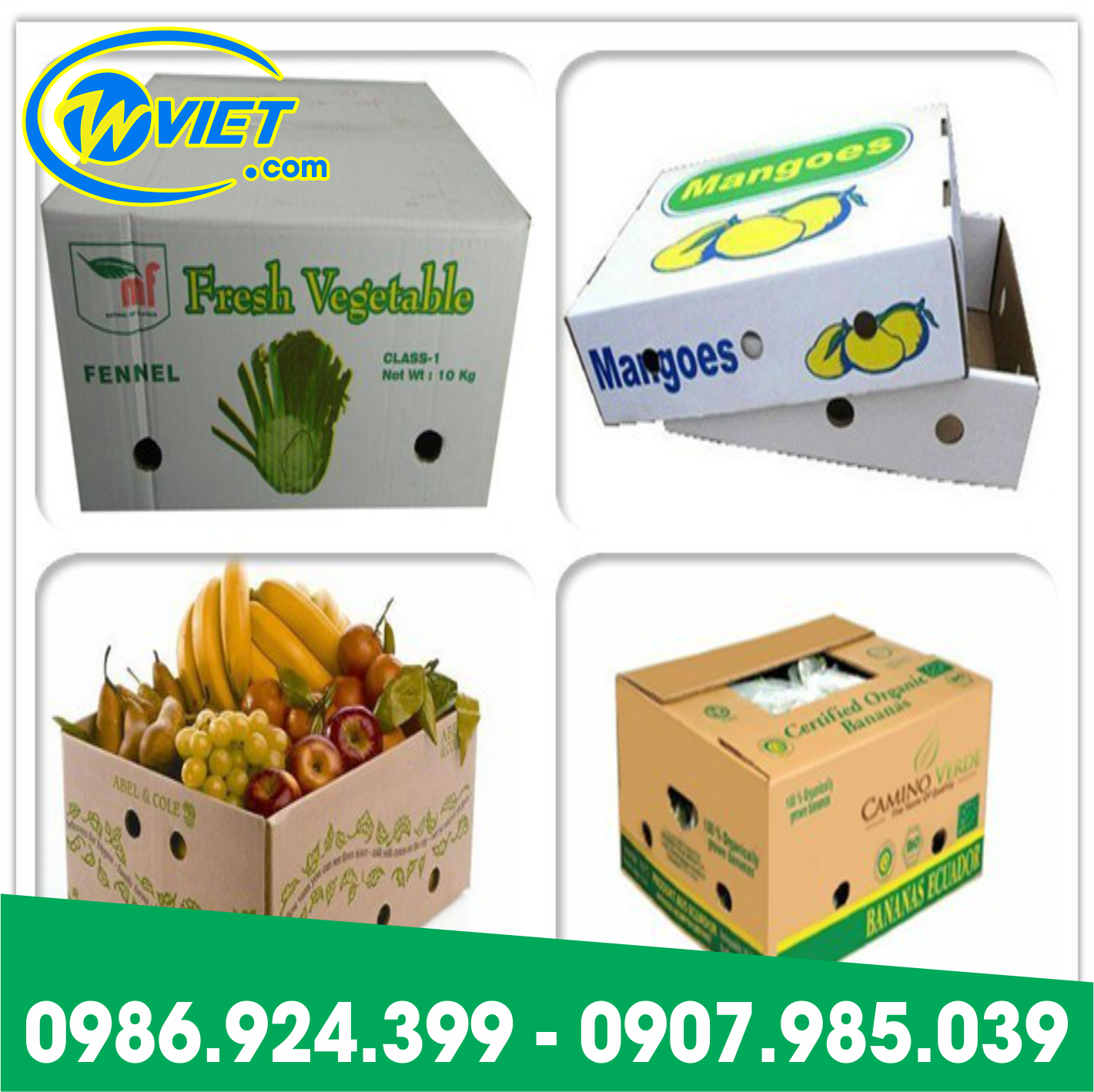 thung carton dung nong san