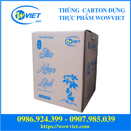 thùng carton đựng thực phẩm wowviet2 thùng carton đựng thực phẩm wowviet2