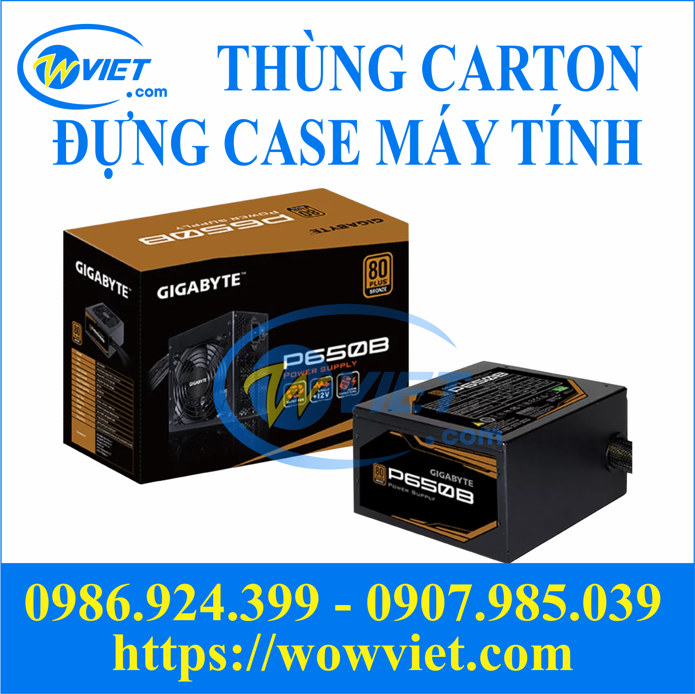 thùng carton đựng case máy tính