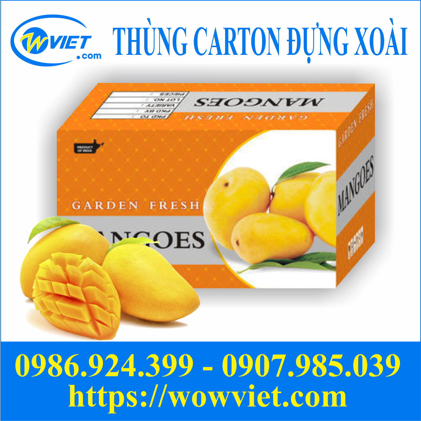thung carton dung xoai xuat khau