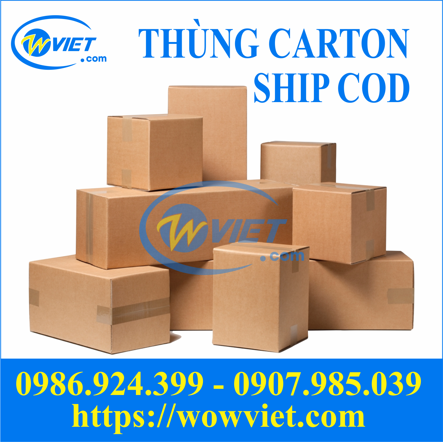 thùng carton shipcod