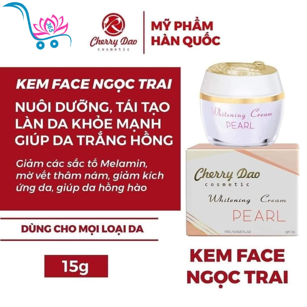 Kem Face Ngọc Trai CRD Cherry Đào✔️Chính Hãng✔️Ưu Đãi Hot