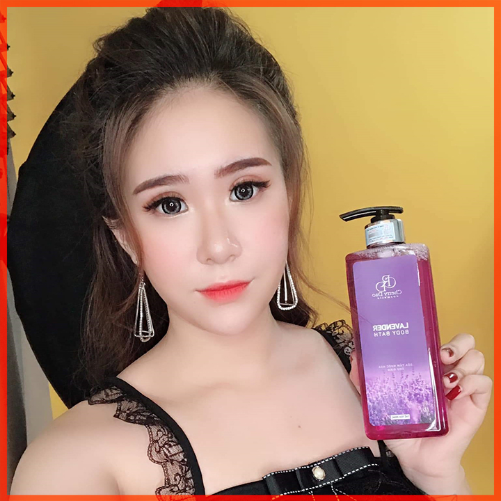 Sữa Tắm Hương Lavender CRD Cosmetic Cherry Đào Tặng Quà Hấp Dẫn