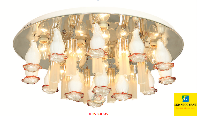 Đèn chùm HE 8605 phú quốc, đèn trang trí trần nhà phú quốc