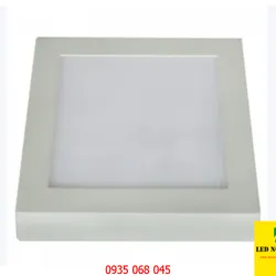 Đèn ốp trần nổi vuông 12W