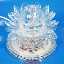 Đèn hoa sen chân thấp