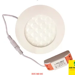 Mâm led phẳng 3d 18w tròn