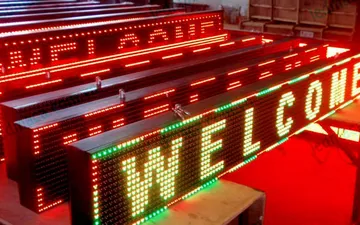 Thi công bảng quảng cáo chạy chữ phú quốc