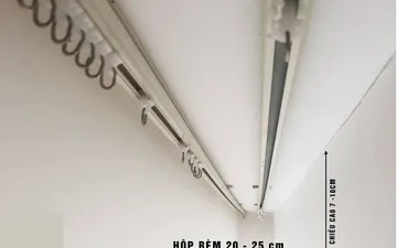 Lắp đặt ray rèm tự động Phú Quốc