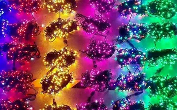 Đèn trang trí noel tại Thành Phố Phú Quốc