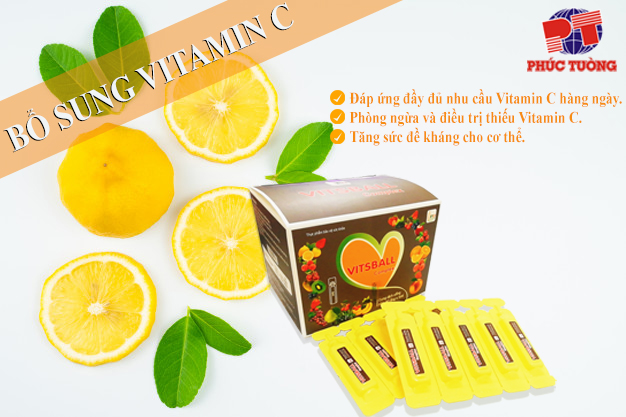 Vitsball Complex bổ sung vitamin C cho cơ thể Vitsball Complex bổ sung vitamin C cho cơ thể