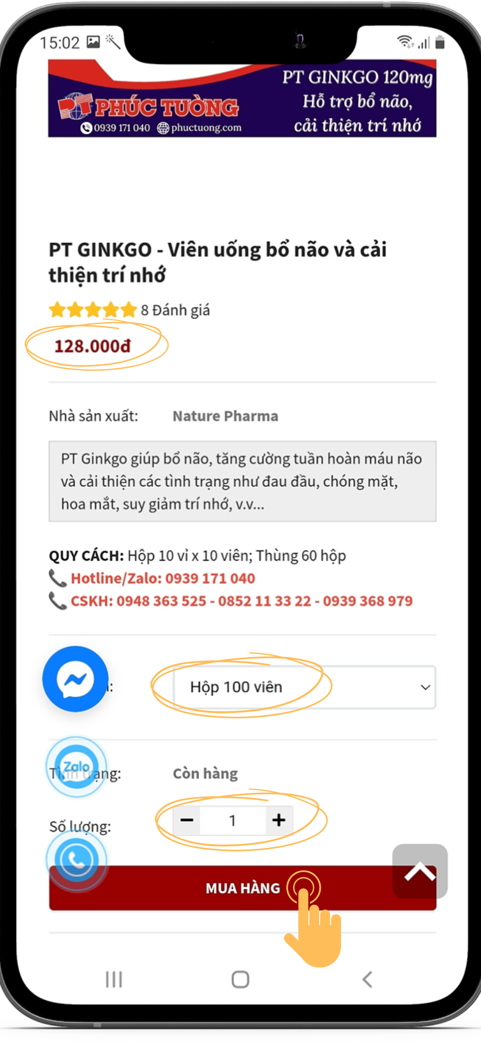 Hướng dẫn mua hàng tại web phuctuong.com Hướng dẫn mua hàng tại web phuctuong.com