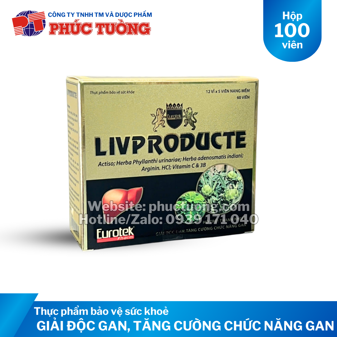 Livproducte thanh nhiệt, giải độc gan, tăng cường chức năng gan Livproducte thanh nhiệt, giải độc gan, tăng cường chức năng gan