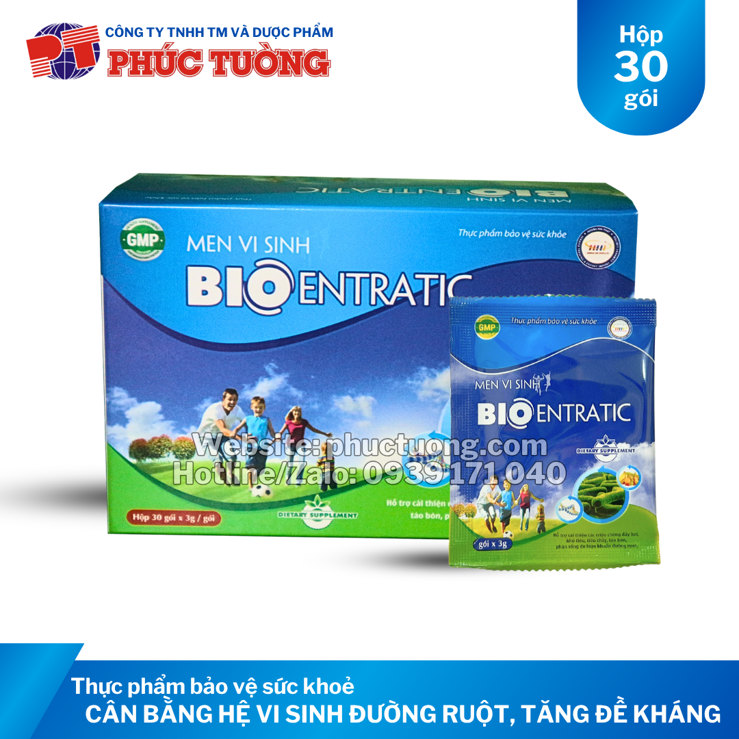 Bio Entratic cân bằng hệ vi sinh đường ruột, tăng sức đề kháng Bio Entratic cân bằng hệ vi sinh đường ruột, tăng sức đề kháng