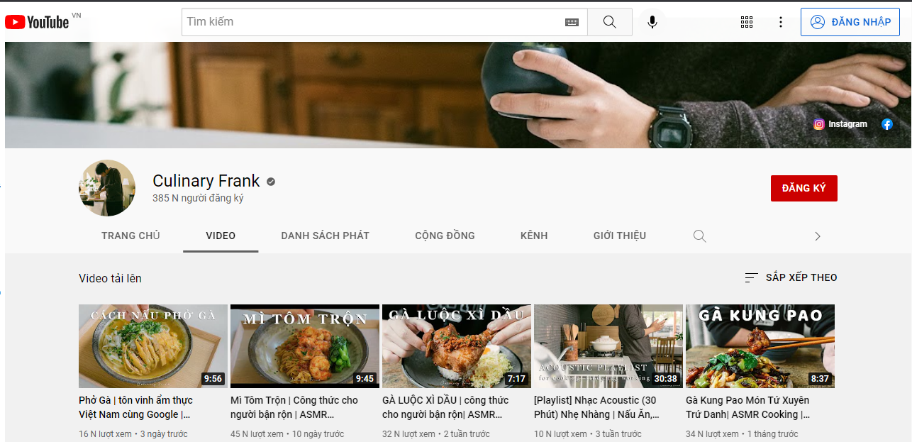 Tổng hợp 7 kênh nấu ăn ASMR được nhiều người yêu thích Tổng hợp 7 kênh nấu ăn ASMR được nhiều người yêu thích