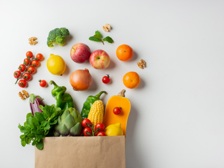 Tăng cường rau xanh và trái cây trong thực đơn ăn chay Tăng cường rau xanh và trái cây trong thực đơn ăn chay