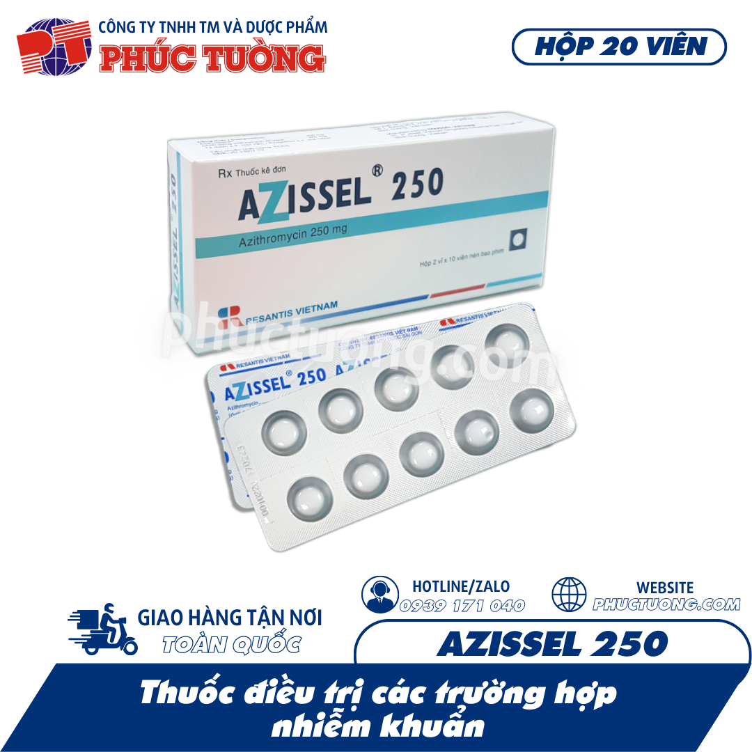 AZISSEL 250 - Azithromycin 250mg AZISSEL 250 - Azithromycin 250mg