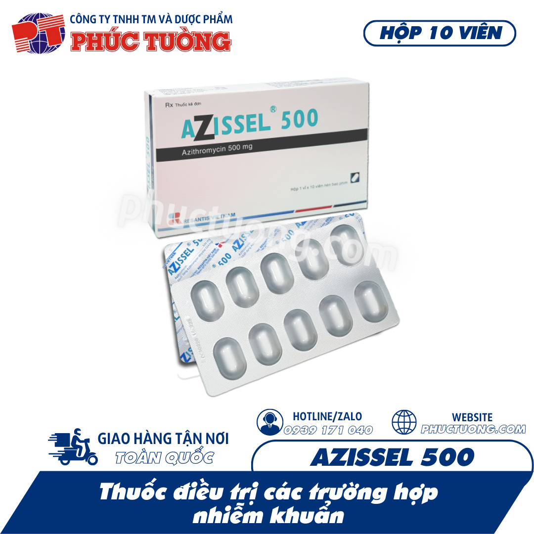 AZISSEL 500 - Azithromycin 500mg AZISSEL 500 - Azithromycin 500mg