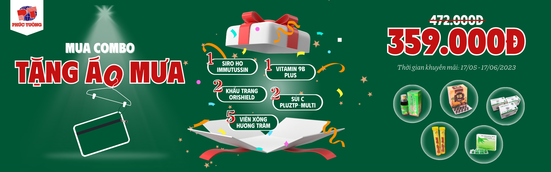COMBO TĂNG CƯỜNG SỨC KHỎE - PHÒNG CÚM COMBO TĂNG CƯỜNG SỨC KHỎE - PHÒNG CÚM