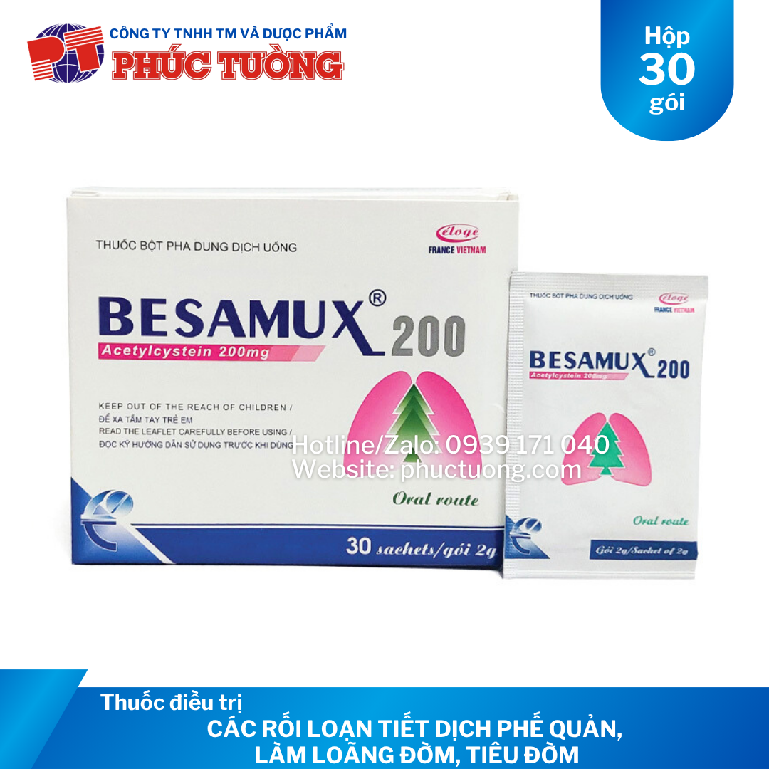 Thuốc giảm ho theo triệu chứng: Acetylcysteine Thuốc giảm ho theo triệu chứng: Acetylcysteine