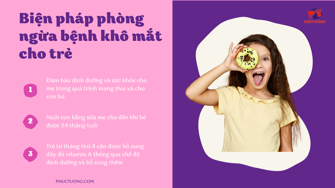 Một số biện pháp phòng ngừa bệnh khô mắt cho trẻ Một số biện pháp phòng ngừa bệnh khô mắt cho trẻ