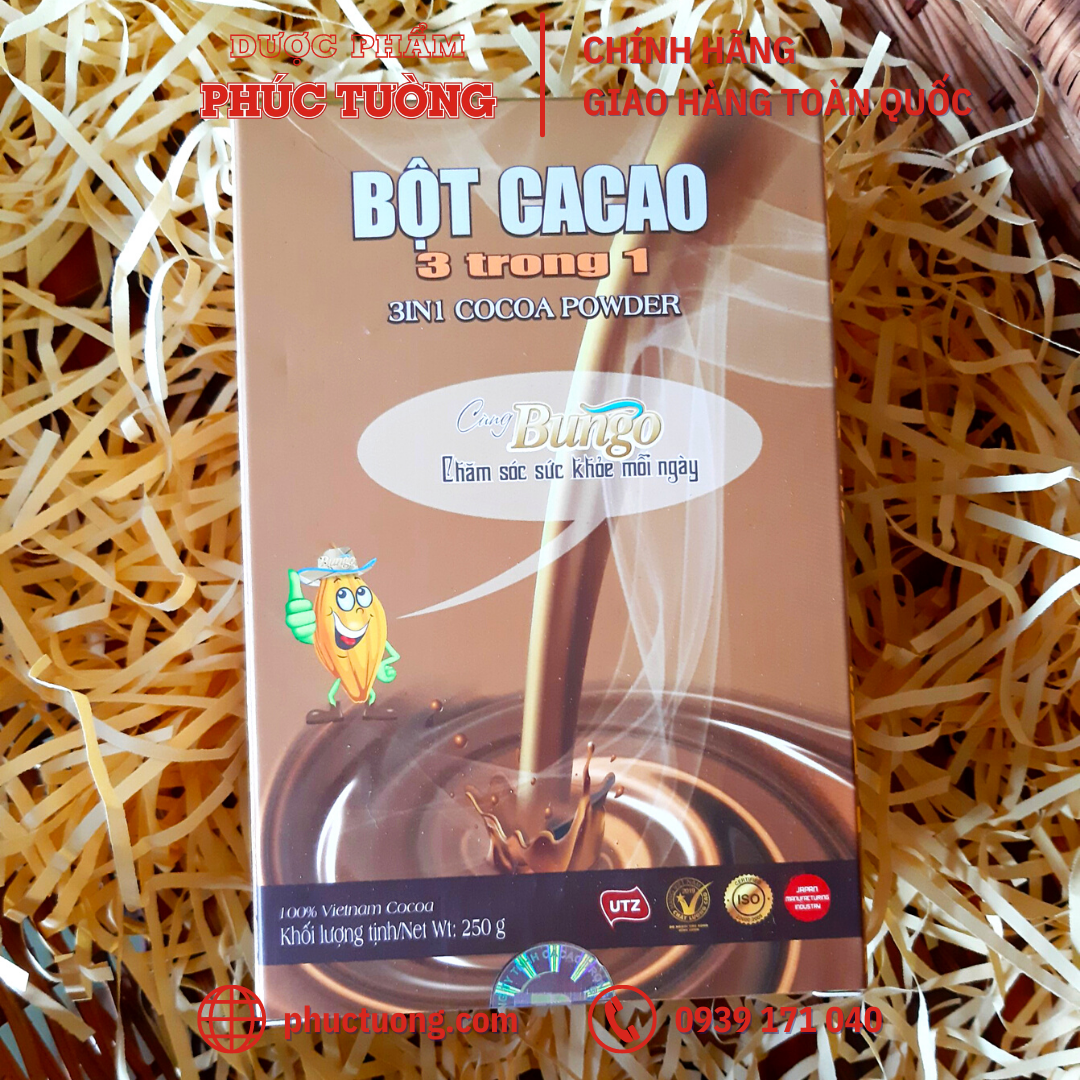BỘT CACAO BUNGO 3 IN 1