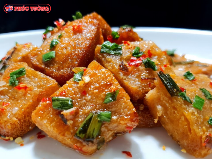 Sườn non chay chiên Sườn non chay chiên