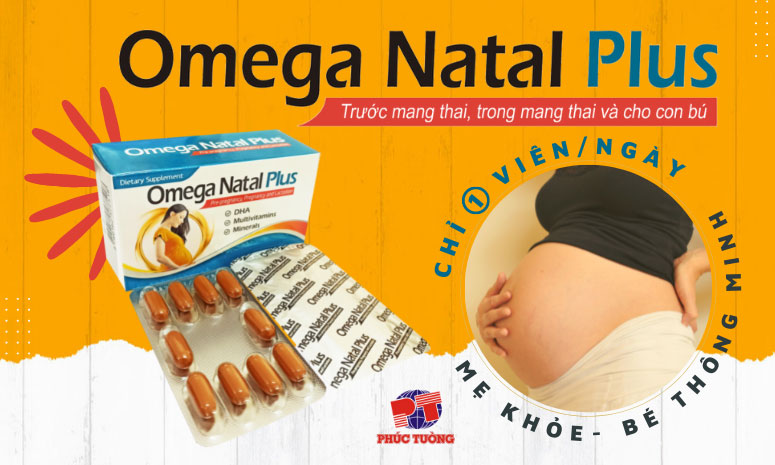 OMEGA NATAL PLUS - Bổ sung DHA cùng vitamin và khoáng chất cho mẹ khỏe, bé thông minh! OMEGA NATAL PLUS - Bổ sung DHA cùng vitamin và khoáng chất cho mẹ khỏe, bé thông minh!