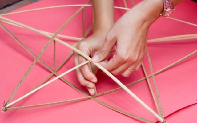 Khung lồng đèn Trung thu hình ngôi sao Khung lồng đèn Trung thu hình ngôi sao