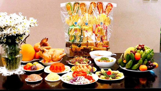 Mâm cỗ cúng ngày 23 tháng Chạp Mâm cỗ cúng ngày 23 tháng Chạp
