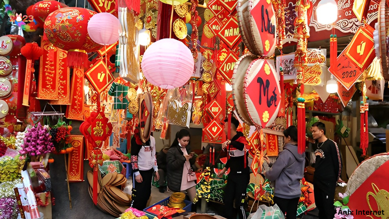 Mua sắm những ngày trước Tết Nguyên Đán Mua sắm những ngày trước Tết Nguyên Đán