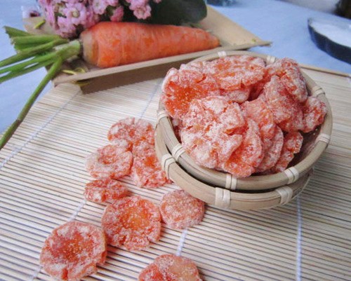 Mứt cà rốt Mứt cà rốt