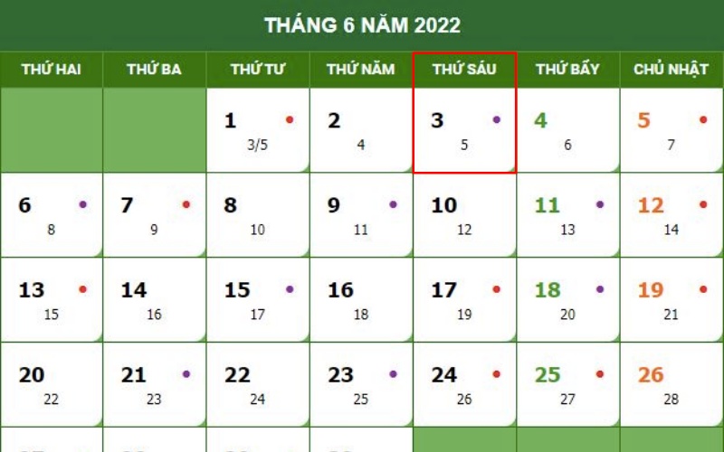 Tết Đoan Ngọ sẽ rơi vào thứ Hai ngày 3/6/2022