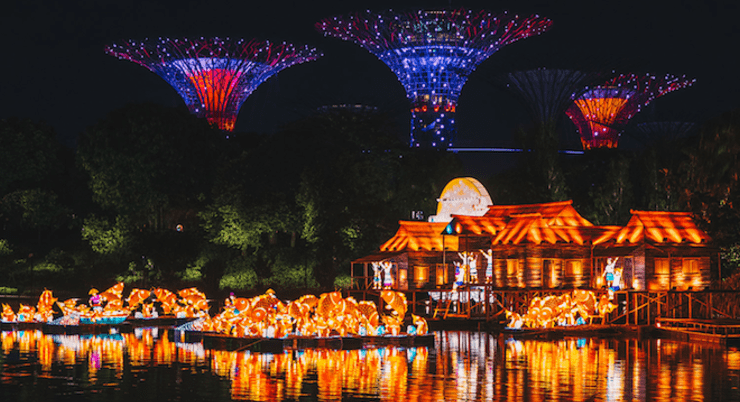 Lễ hội bánh trung thu tại Singapore Lễ hội bánh trung thu tại Singapore