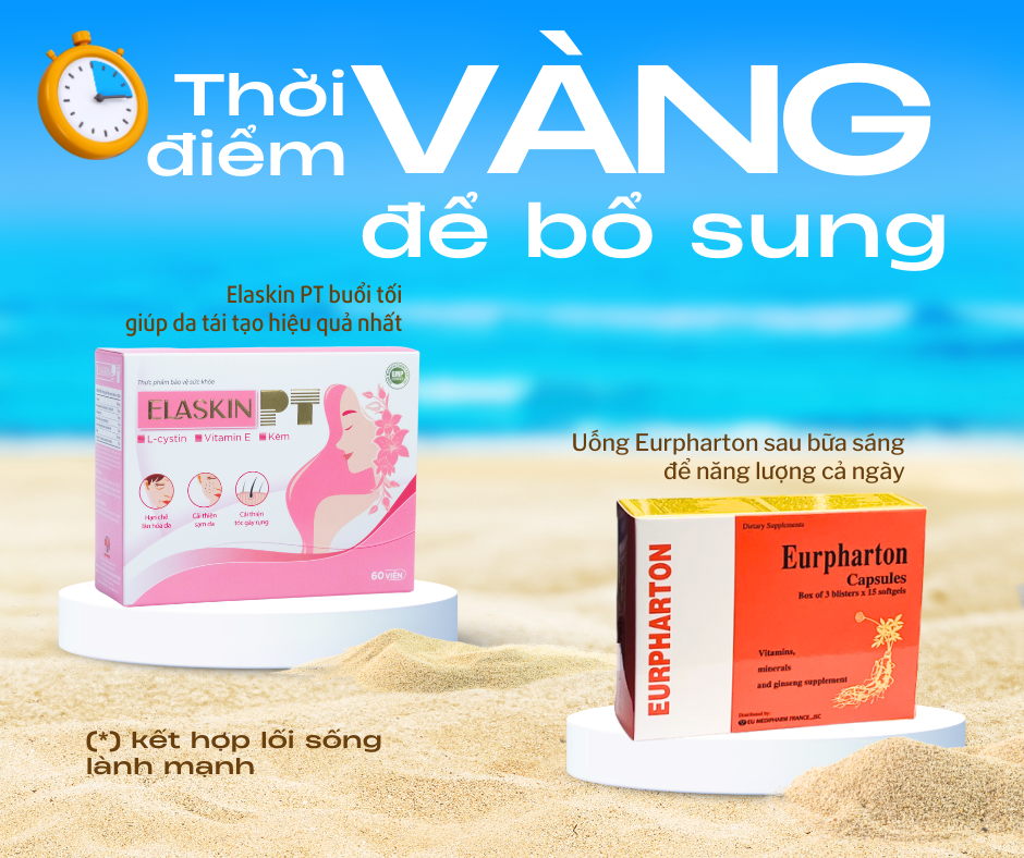 Thời điểm vàng để bổ sung dinh dưỡng thông minh Thời điểm vàng để bổ sung dinh dưỡng thông minh