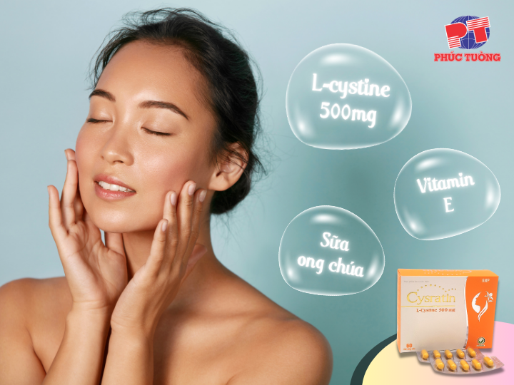 Cysratin hạn chế lão hoá da, làm đẹp da Cysratin hạn chế lão hoá da, làm đẹp da