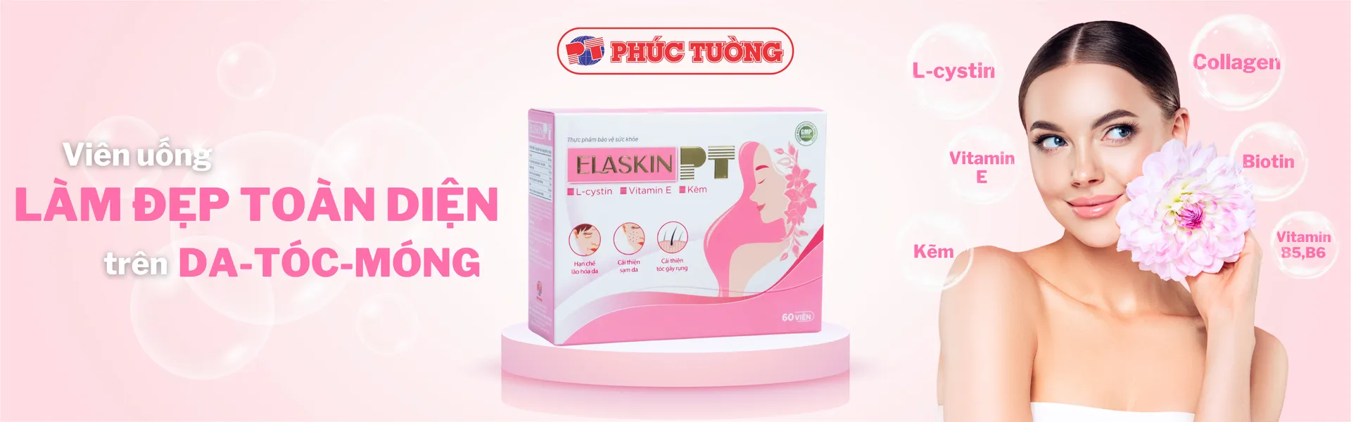 Elaskin làm đẹp toàn diện trên da-tóc-móng