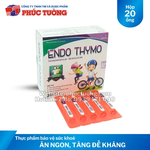 Endo Thymo tăng cường tiêu hóa, giúp bé ăn ngon miệng