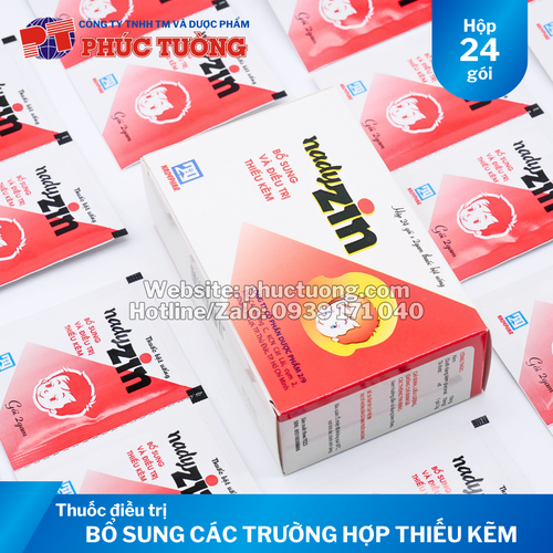 Nadyzin bổ sung kẽm cho cơ thể
