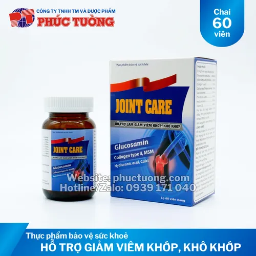 Joint Care hỗ trợ làm giảm viêm khớp, khô khớp
