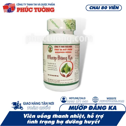 [Hết hàng] MƯỚP ĐẮNG KA - Thanh nhiệt, hạ đường huyết